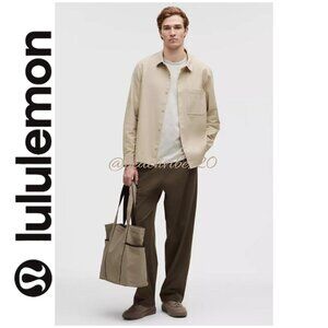 LULULEMON ATHLETICA Brushed Woven Overshirt Medium EUC